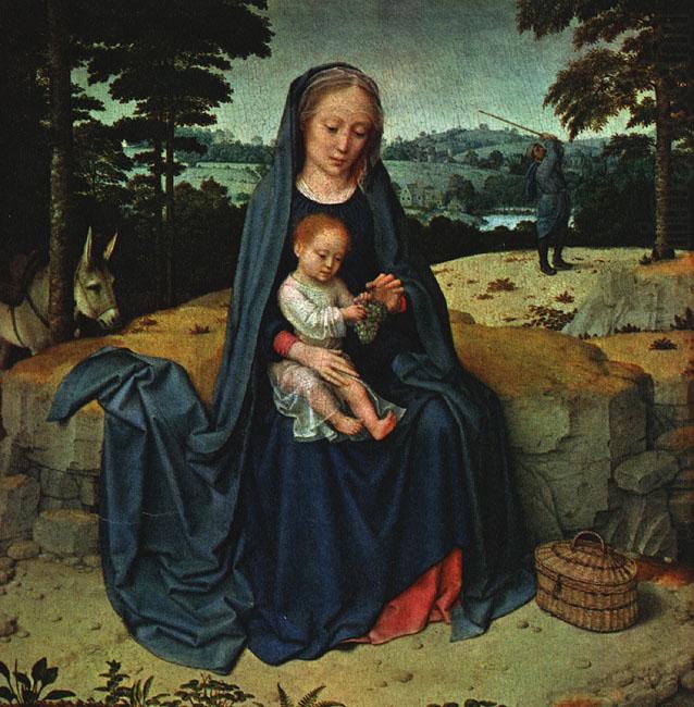 DAVID, Gerard The Rest on the Flight into Egypt sfgs china oil painting image